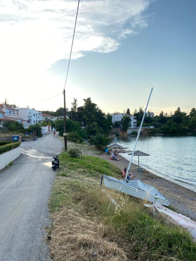 Seaside One-Bedroom On Chalkis Exterior foto
